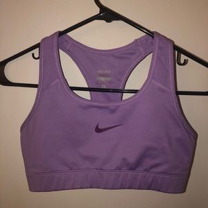 Lavender Nike Sports Bra